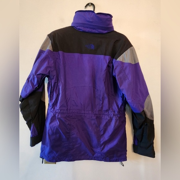 The North Face Jacket Womens 6 Vintage 90s Purple Black Extreme Gear Ski Tech - Picture 6 of 8